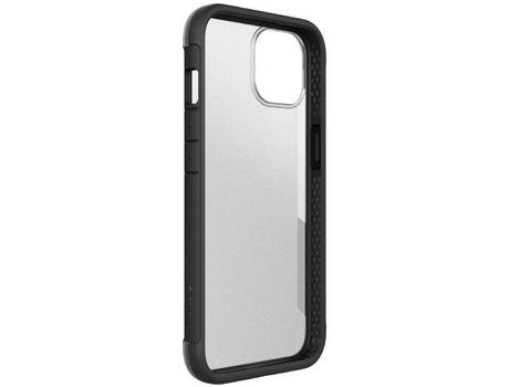 Funda iPhone 13 RAPTIC Terrain Transparente/Negro