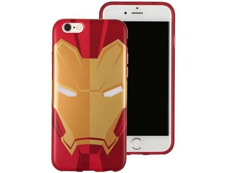 Funda iPhone 5, 5s, SE TRIBE Hood Marvel Rojo