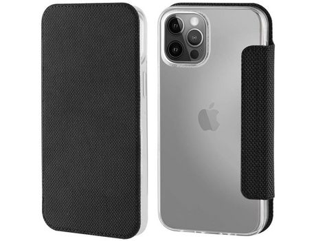 Funda iPhone 12 / 12 Pro MUVIT Folio Negro