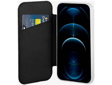 Funda iPhone 12 Pro Max MUVIT Folio Negro