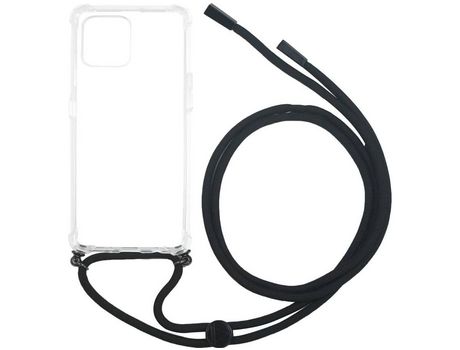 Funda iPhone 12/12 Pro MUVIT Colgante Transparente