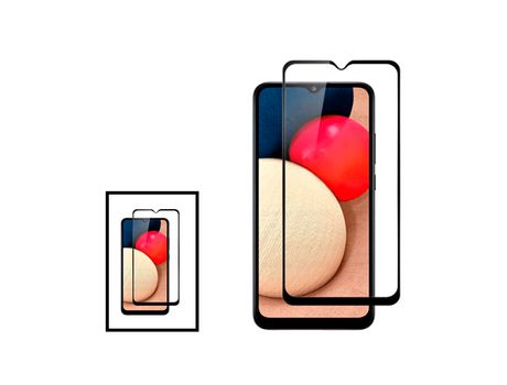 Kit 2 Protector de Pantalla de Cristal Templado Gorilasglass para Samsung Galaxy M13 5G Transparente/Negro