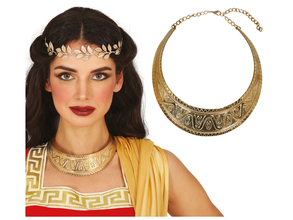 Collar Egipcio de metal adulto