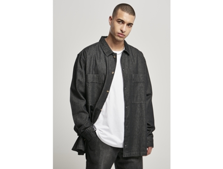 Camisa URBAN CLASSICS Hombre (XL - Gris)