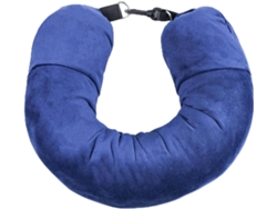 Almohada De Viaje Acolchada Con Funda, Funda De Almohada Cervical Acolchada De Terciopelo Suave.