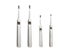 Kit De Herramientas Para Cutículas De 4 Piezas Con Extractor De Uñas Y Limpiador De Acero Inoxidable.