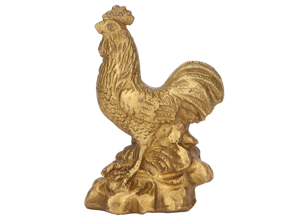 Estatua De Gallo De Latón Hecha A Mano, Decoración Feng Shui Para El Hogar, Regalo
