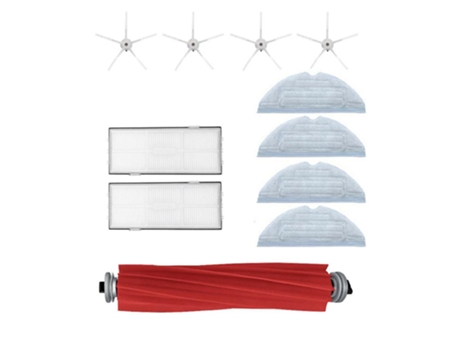 Panos de esfregão de escova lateral com filtro hepa para xiaomi roborock s7 t7s t7plus