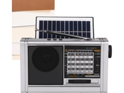 Radios meteorológicas, radio de transistores recargable con altavoz multibanda y linterna potente para el trabajo, viajes y la playa - Jortmrd