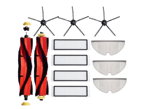 Kit de piezas de repuesto para Xiaomi Mijia Roborock S5 S5 Max S6 S60 S65 S50 S55 E25 E35, paquete de 12 unidades