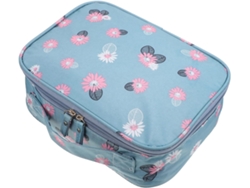 Neceser Grande Impermeable Para Artículos De Aseo De Viaje Con Bolsillo Con Cremallera.
