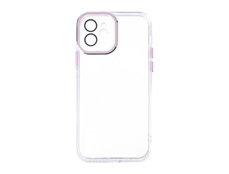 Funda SKYHE para Apple Iphone 12 Clear Chrome Close Transparente + osa