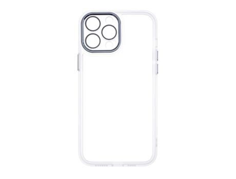 Funda SKYHE para Apple Iphone 13 Pro Max Clear Chrome Reinforced Edges Transparente + Peto