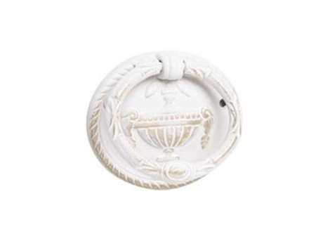 Tirador anilla 47mm. patina blanca 298bb1
