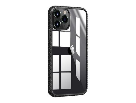 Carcasa para iPhone 12 Pro Max DEVIA TK29199 Negro/Transparente