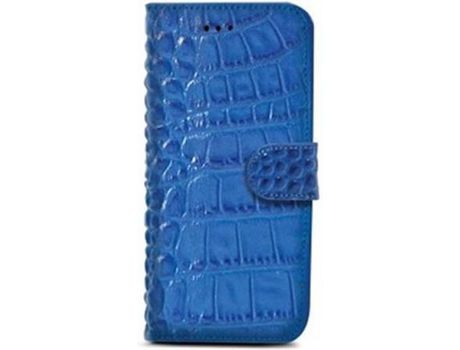 Funda iPhone 6 Plus CELLY Cocodrilo Azul