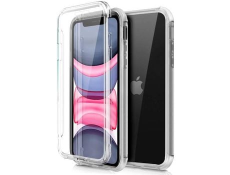 Funda iPhone 11 COOL Silicona 3D Transparente