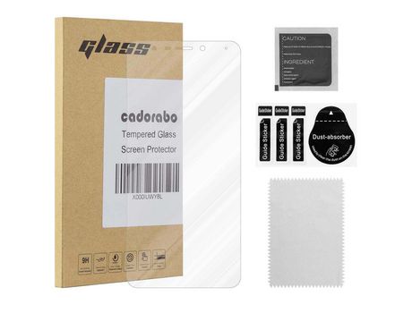 Protector de Pantalla CADORABO Compatible con Wiko View Go