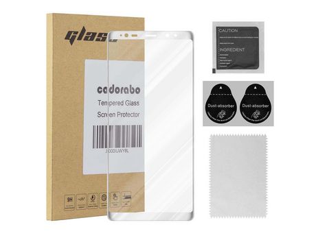 Protector de Pantalla CADORABO Compatible con Samsung Galaxy Note 8