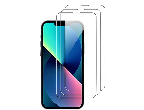 Protector de Pantalla Iphone 13/13 Pro Cristal Templado 3-Pack