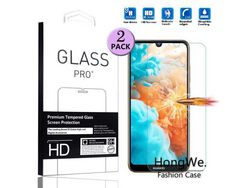 Protector de Pantalla HONGWE. para Huawei Y6 Pro 2019 Protector de Pantalla Protetora de Cristal Templado