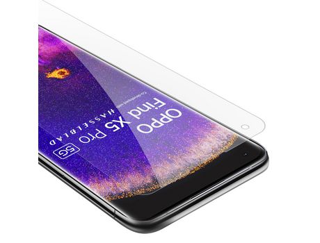 Protector de Pantalla CADORABO Compatible con Oppo Find X5 Pro