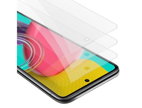 Protector de Pantalla CADORABO 3x Compatible con Samsung Galaxy M53 5G