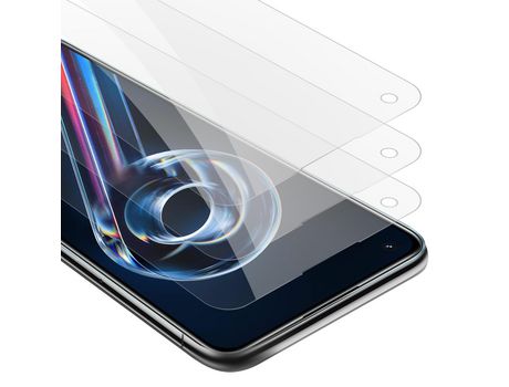 Protector de Pantalla CADORABO 3x Compatible con Realme 9 5G / 9 Pro / V25 / Q5 / Oneplus Nord Ce 2 Lite 5G