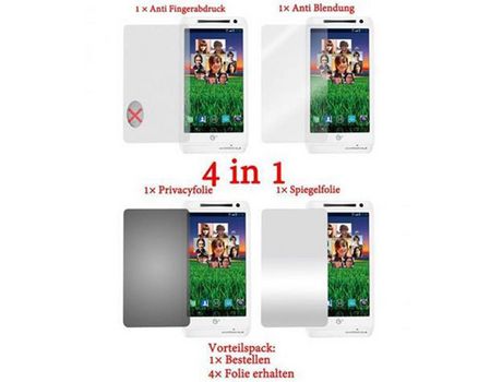 Protector de Pantalla CADORABO Compatíveis com Motorola Razr I Filmes Protectores em Alto Claro