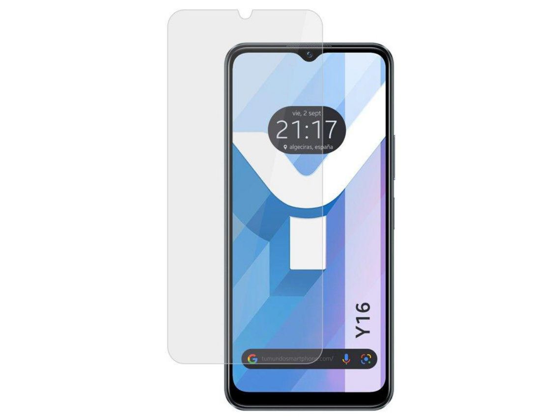Protector de Pantalla Cristal Templado Vivo Y16 Cristal
