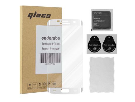 Protector de Pantalla CADORABO Compatible con Samsung Galaxy S7 Edge