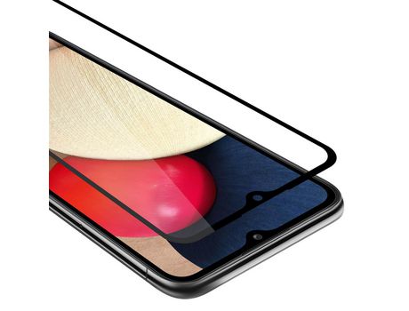 Protector de Pantalla CADORABO Compatible con Samsung Galaxy A02S