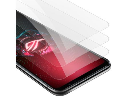 Protector de Pantalla CADORABO 3x Compatible con Asus Rog Phone 5