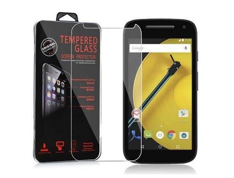 Protector de Pantalla CADORABO Compatible con Motorola Moto E2