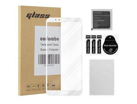 Protector de Pantalla CADORABO Compatible con Huawei Y6 Prime