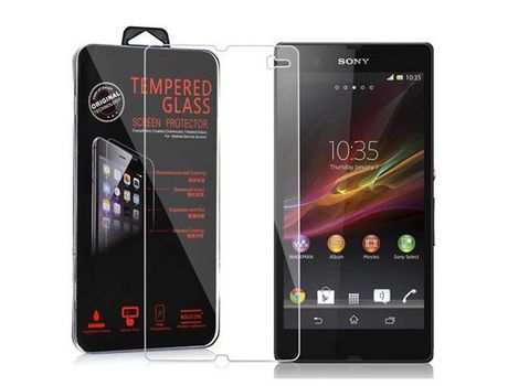 Protector de Pantalla CADORABO Compatible con Sony Xperia Z