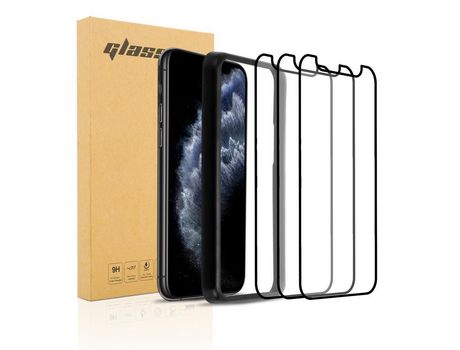 Protector de Pantalla CADORABO 3xde Ecrã Inteiro Compatible con Apple Iphone 11