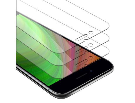 Protector de Pantalla CADORABO 3x Compatible con Apple Iphone 7 Plus / 7S Plus / 8 Plus