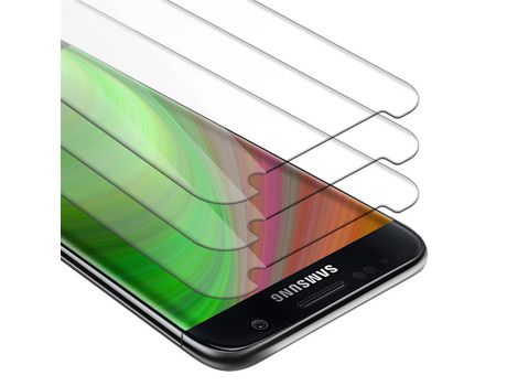 Protector de Pantalla CADORABO 3x Compatible con Samsung Galaxy S7