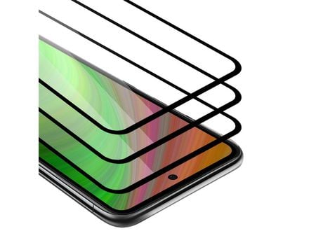 Protector de Pantalla CADORABO 3x Compatible con Samsung Galaxy A72 4G / 5G