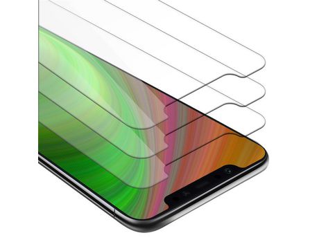 Protector de Pantalla CADORABO 3x Compatible con Xiaomi Pocophone F1