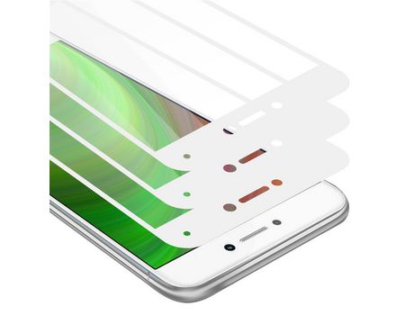 Protector de Pantalla CADORABO 3x Compatible con Honor 8 Lite