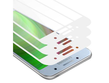 Protector de Pantalla CADORABO 3x Compatible con Samsung Galaxy A3 2017