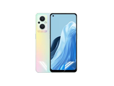 Protector de Pantalla Hydrogel Full Cover Frente e Verso para Oppo Reno 8 Lite 5G Transparente