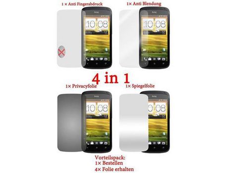 Protector de Pantalla CADORABO Compatíveis com Htc One S Filmes Protectores em Alto Claro