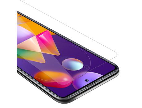 Protector de Pantalla CADORABO Compatible con Samsung Galaxy M31S