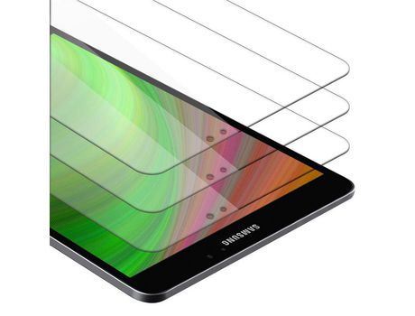 Cadorabo 3x Armour Film Compatible con samsung galaxy tab s3 (9.7 zoll) em claro como cristal