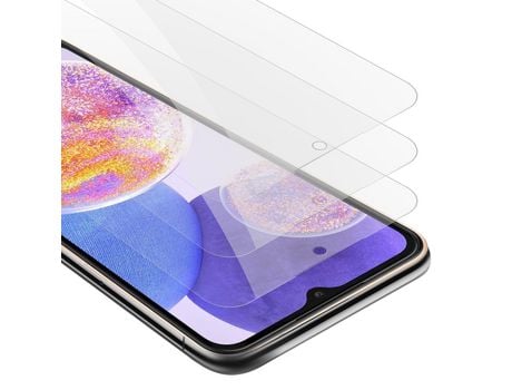 Protector de Pantalla CADORABO 3x Compatible con Samsung Galaxy A23 4G