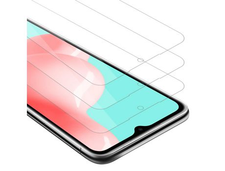 Protector de Pantalla CADORABO 3x Compatible con Samsung Galaxy A72 4G / 5G
