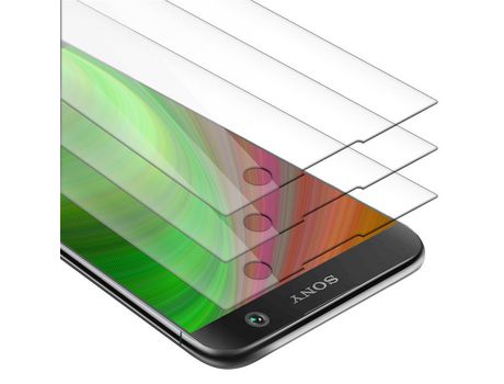 Protector de Pantalla CADORABO 3x Compatible con Sony Xperia Xa2 Ultra